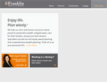 Tablet Screenshot of jlfwealth.com